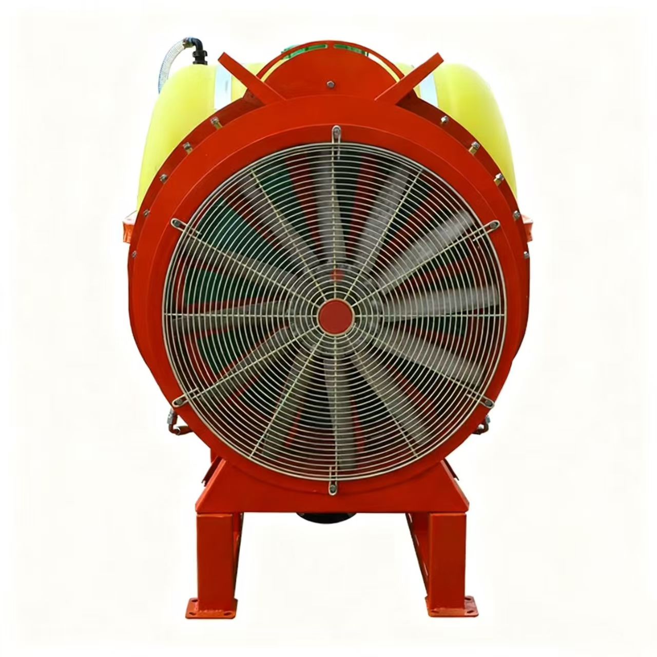 รถแทรกเตอร์การเกษตร สารกำจัดศัตรูพืช เครื่องพ่นสารเคมีระเบิดลมสีแดง Orchard