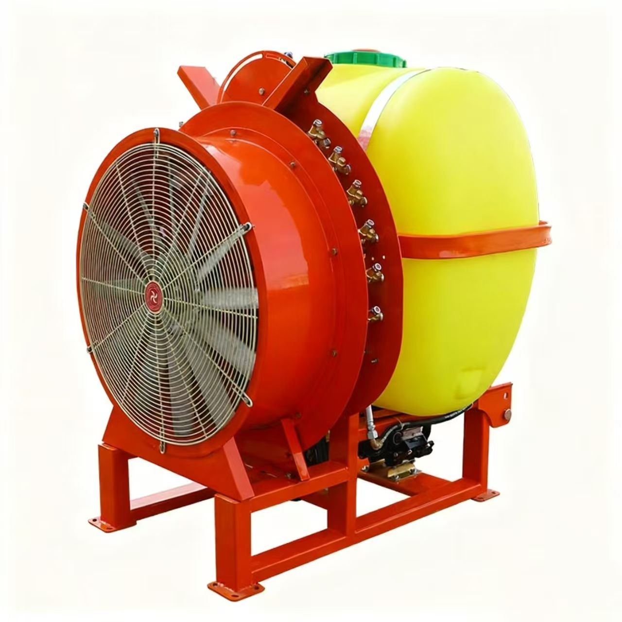 เครื่องพ่นสารเคมีแบบเป่าลมแบบติดต้นไม้ผลไม้เกษตร