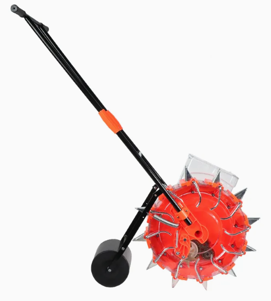 ข้าวโพดถั่วถั่วลิสง Seeder Planter เครื่อง Hand PUSH กลอง GRAIN Seeder