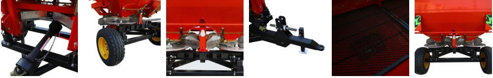Tractor Rear Driven Fertilizer Spreader
